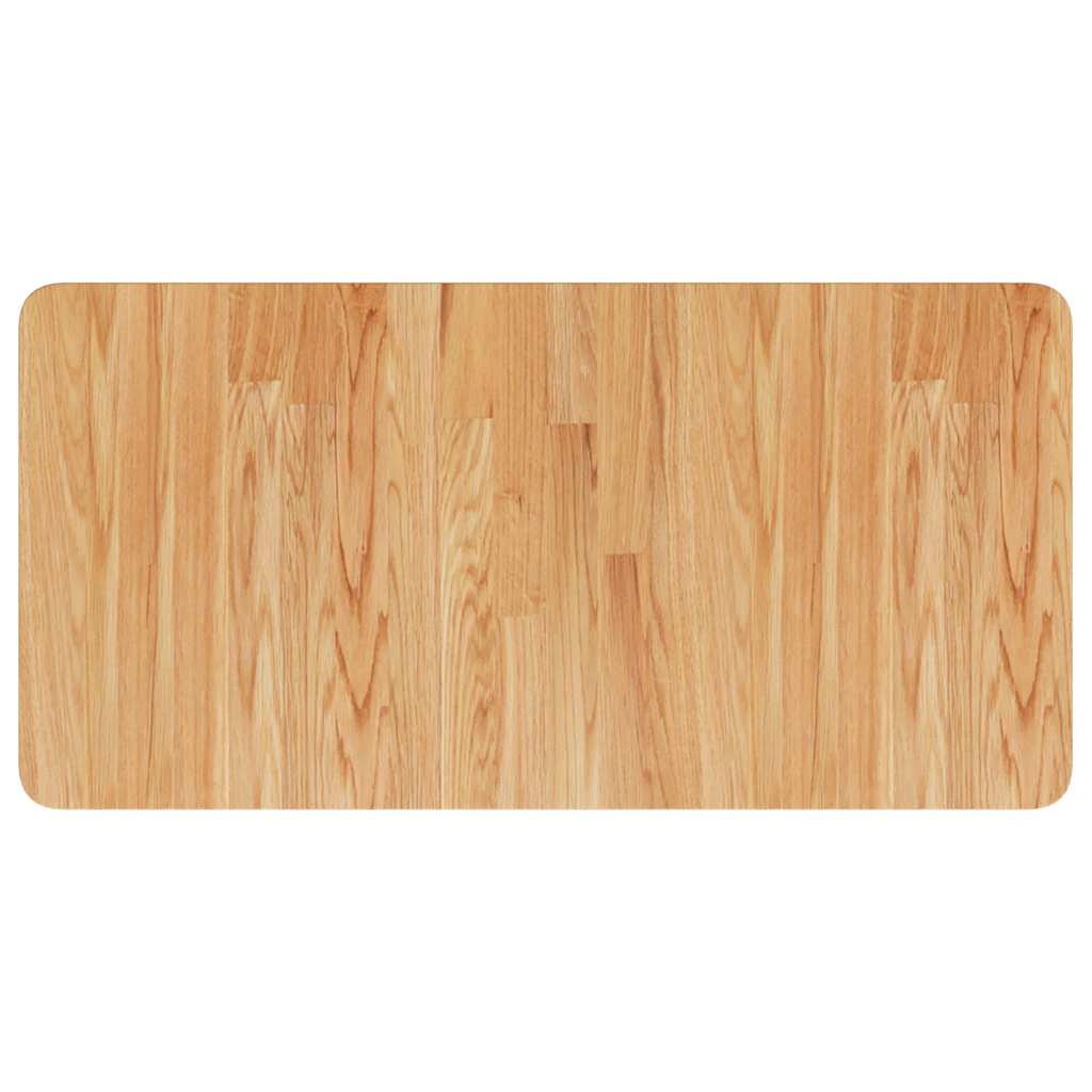 VIDAXL WASHBAIN TABELLE 80x40x2,5 cm behandeltes massives Holz hellbraun