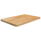 VIDAXL WASHBAIN -Blatt 60x40x2,5 cm behandeltes massives Holz hellbraun