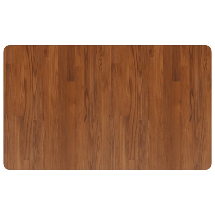 VIDAXL WASHBAIN TABELLE 100x60x2,5 cm behandeltes massives Holz dunkelbraun