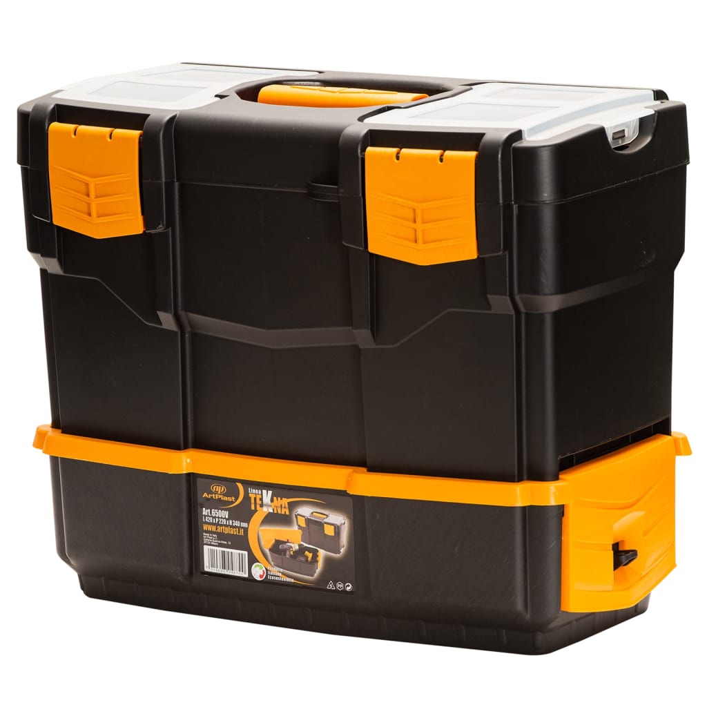 Vidaxl Toolbox 420x220x340 mm Polypropen