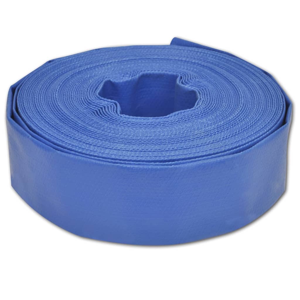 Vidaxl Schlauch plat 3 '' 50 m PVC