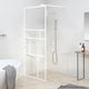 Vidaxl Walk-in Duschwand 90x195 cm ESG-Glas weiß