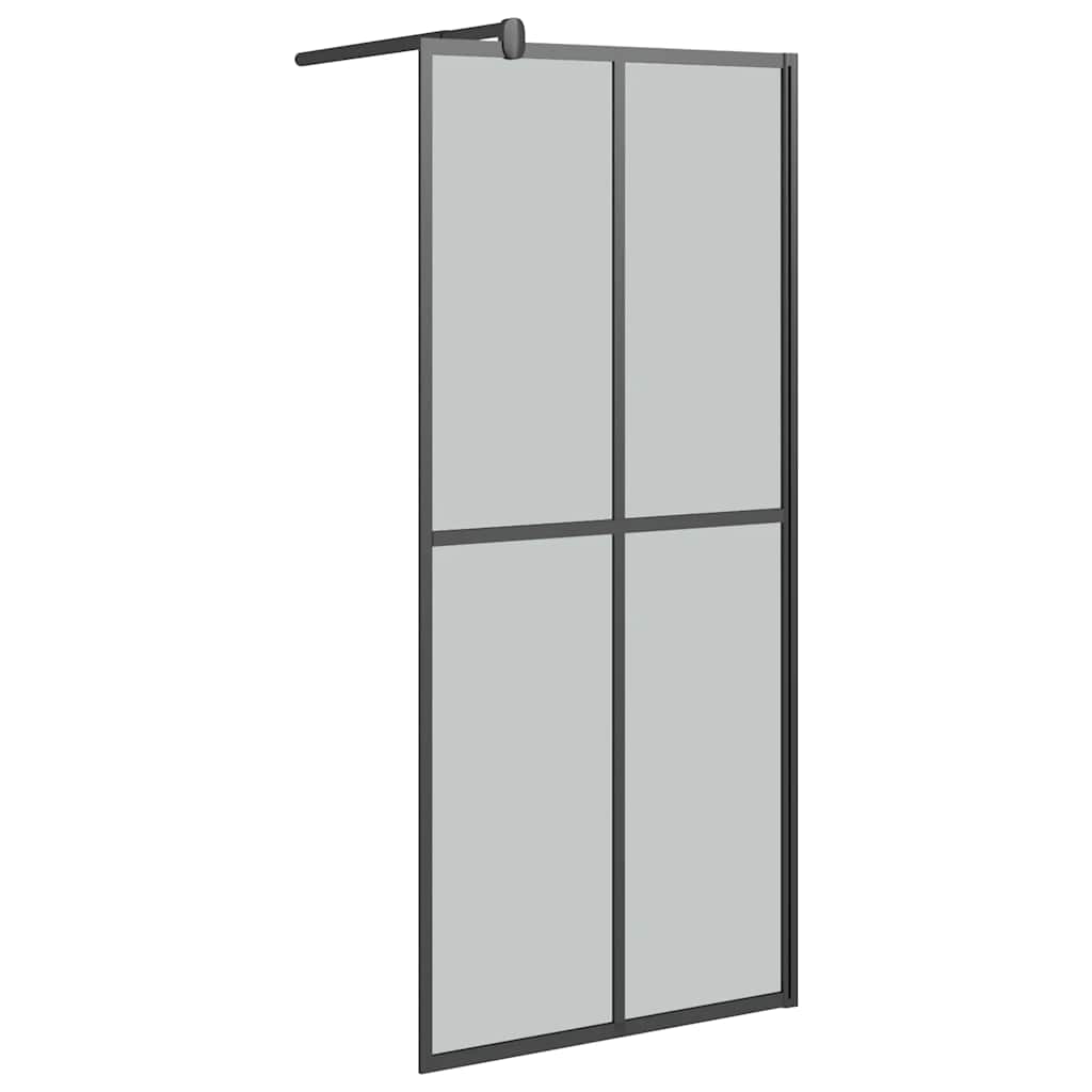 Vidaxl Walk -In -Duschbildschirm 80x195 cm dunkler Temperament