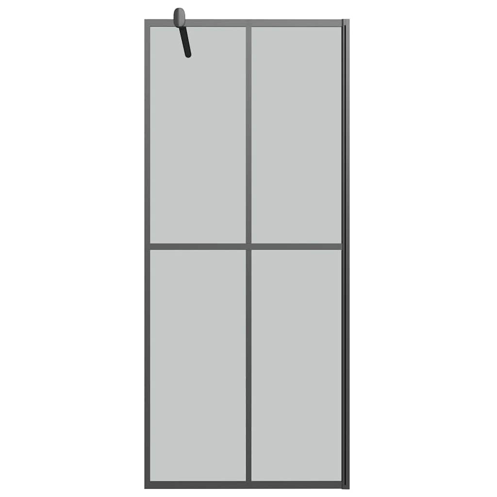 Vidaxl Walk -In -Duschbildschirm 80x195 cm dunkler Temperament