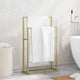 VIDAXL -Handtuchregal 48x24x78,5 cm Eisen Gold gefärbt