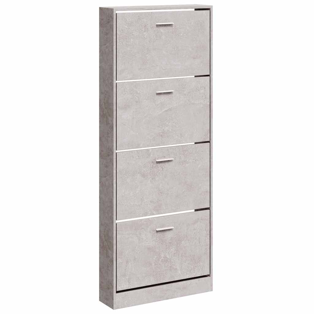 Vidaxl Schuhschrank 59x17x150 cm verarbeiteter Holzbetonpreis
