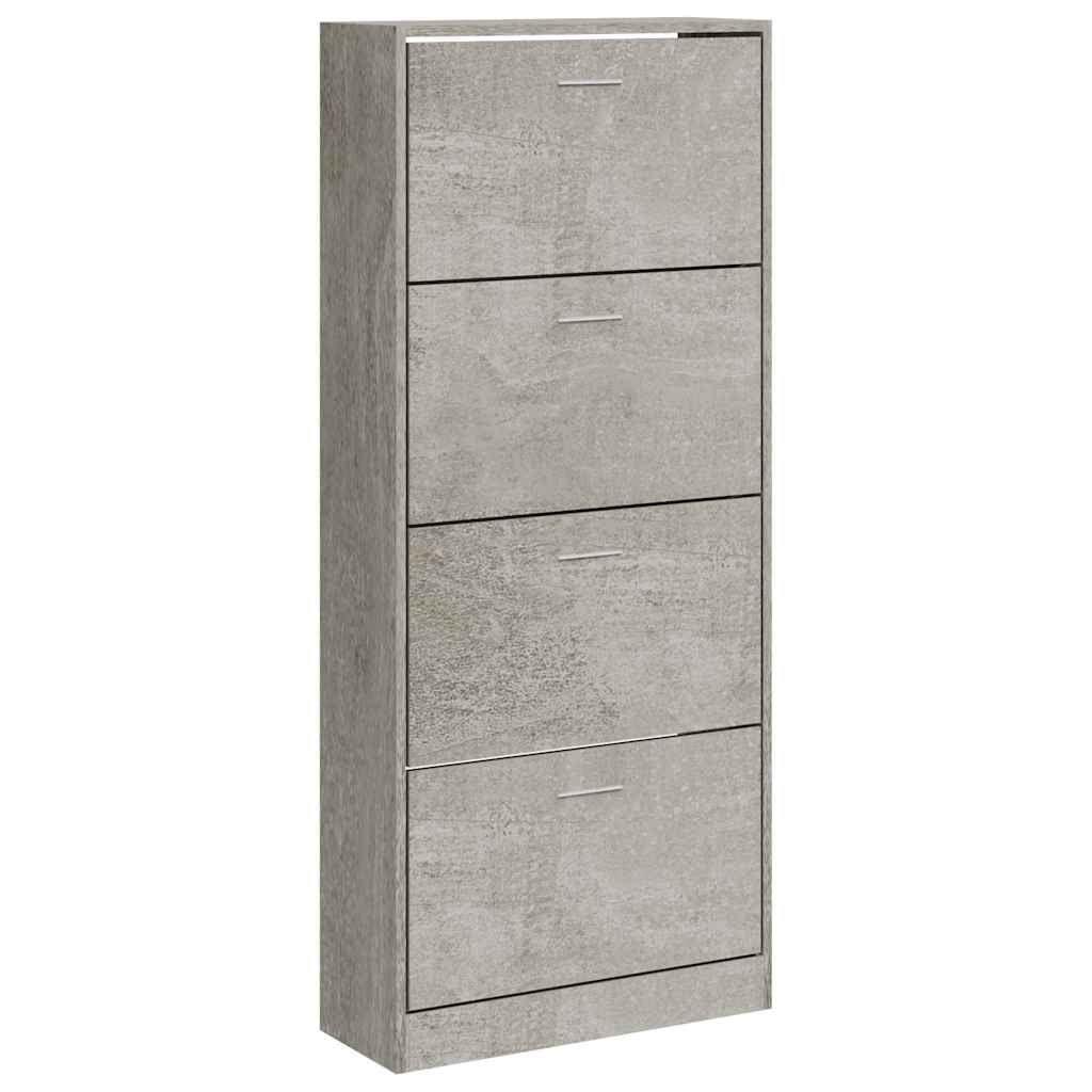 Vidaxl Schuhschrank 63x24x147 cm verarbeiteter Holzbetonpreis