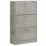 Vidaxl Schuhschrank 63x24x103 cm verarbeiteter Holzbetonpreis - afbeelding 2