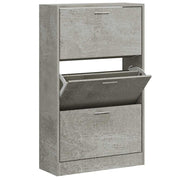 Vidaxl Schuhschrank 63x24x103 cm verarbeiteter Holzbetonpreis - afbeelding 3