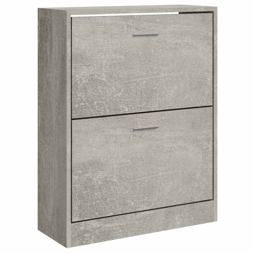 Vidaxl Schuhschrank 63x24x81 cm verarbeiteter Holzbetonpreis