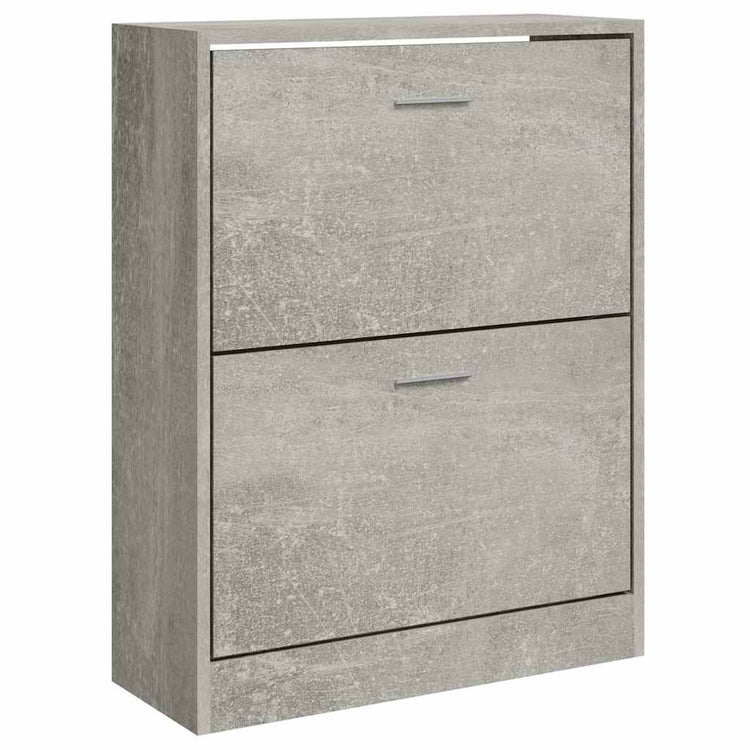 Vidaxl Schuhschrank 63x24x81 cm verarbeiteter Holzbetonpreis