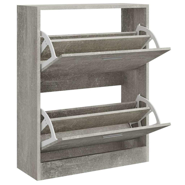 Vidaxl Schuhschrank 63x24x81 cm verarbeiteter Holzbetonpreis