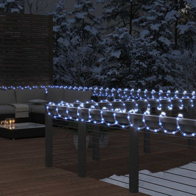 Vidaxl Light Girland mit 1200 LEDs warmes Weiß 50 m PVC