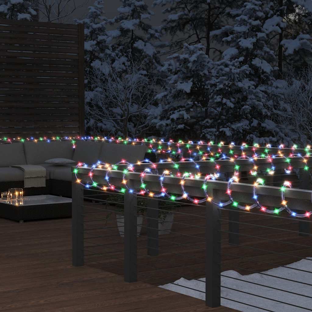 Vidaxl Light Girland mit 120 LEDs mehrfarbig 5 m PVC