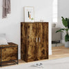 VIDAXL -Schuhschrank 60x35x92 cm verarbeiteter Holzgeräuchchen -Eiche gefärbt