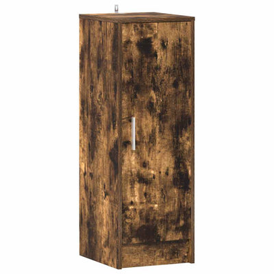 Vidaxl -Schuhschrank 32x35x92 cm propertiertes Holzgeräuchchen -Eiche gefärbt