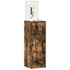 Vidaxl -Schuhschrank 32x35x92 cm propertiertes Holzgeräuchchen -Eiche gefärbt