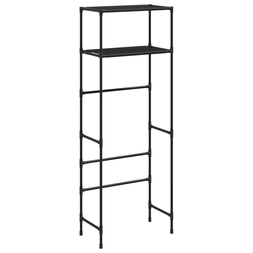 Vidaxl Toilett 2-Schicht 53,5x28x143 cm Eisenschwarz
