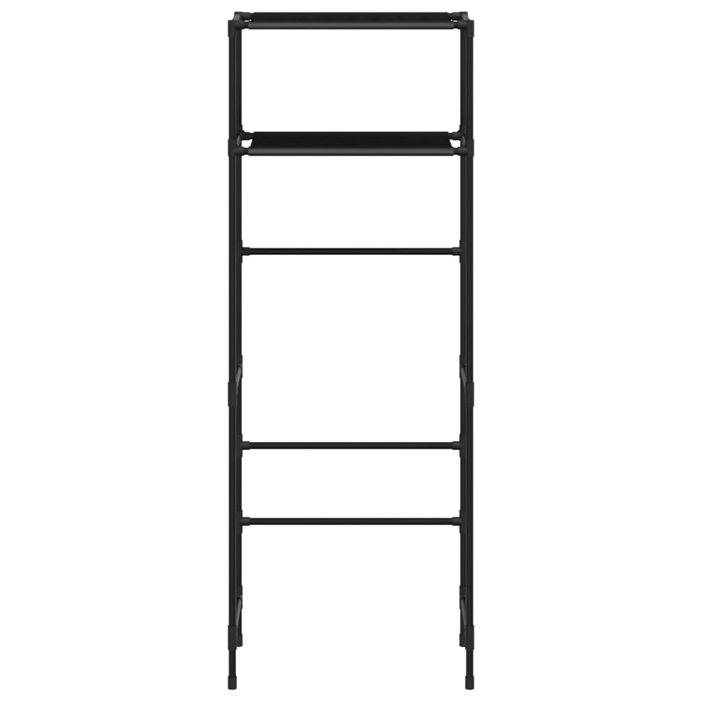 Vidaxl Toilett 2-Schicht 53,5x28x143 cm Eisenschwarz