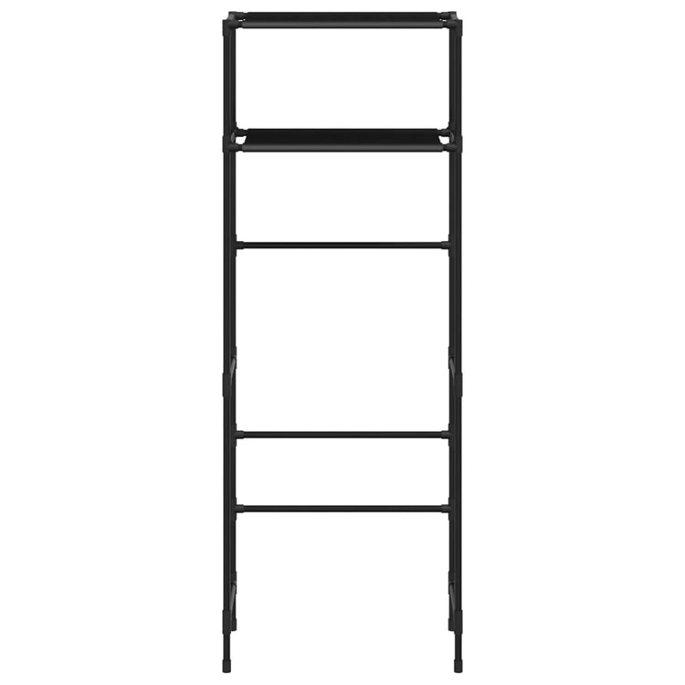 Vidaxl Toilett 2-Schicht 53,5x28x143 cm Eisenschwarz