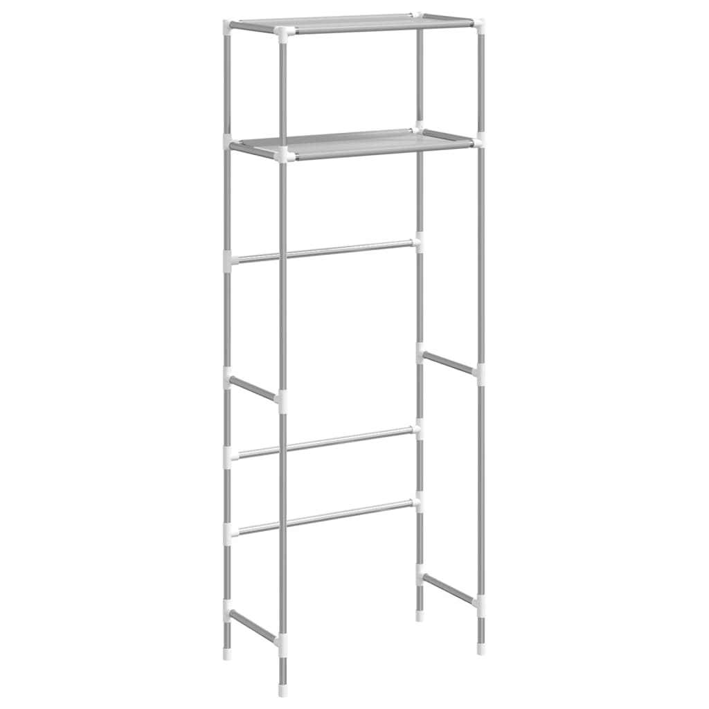 Vidaxl Toilett 2-Schicht 53,5x28x143 cm Eisengrau