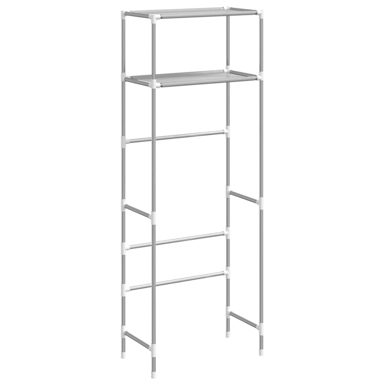 Vidaxl Toilett 2-Schicht 53,5x28x143 cm Eisengrau