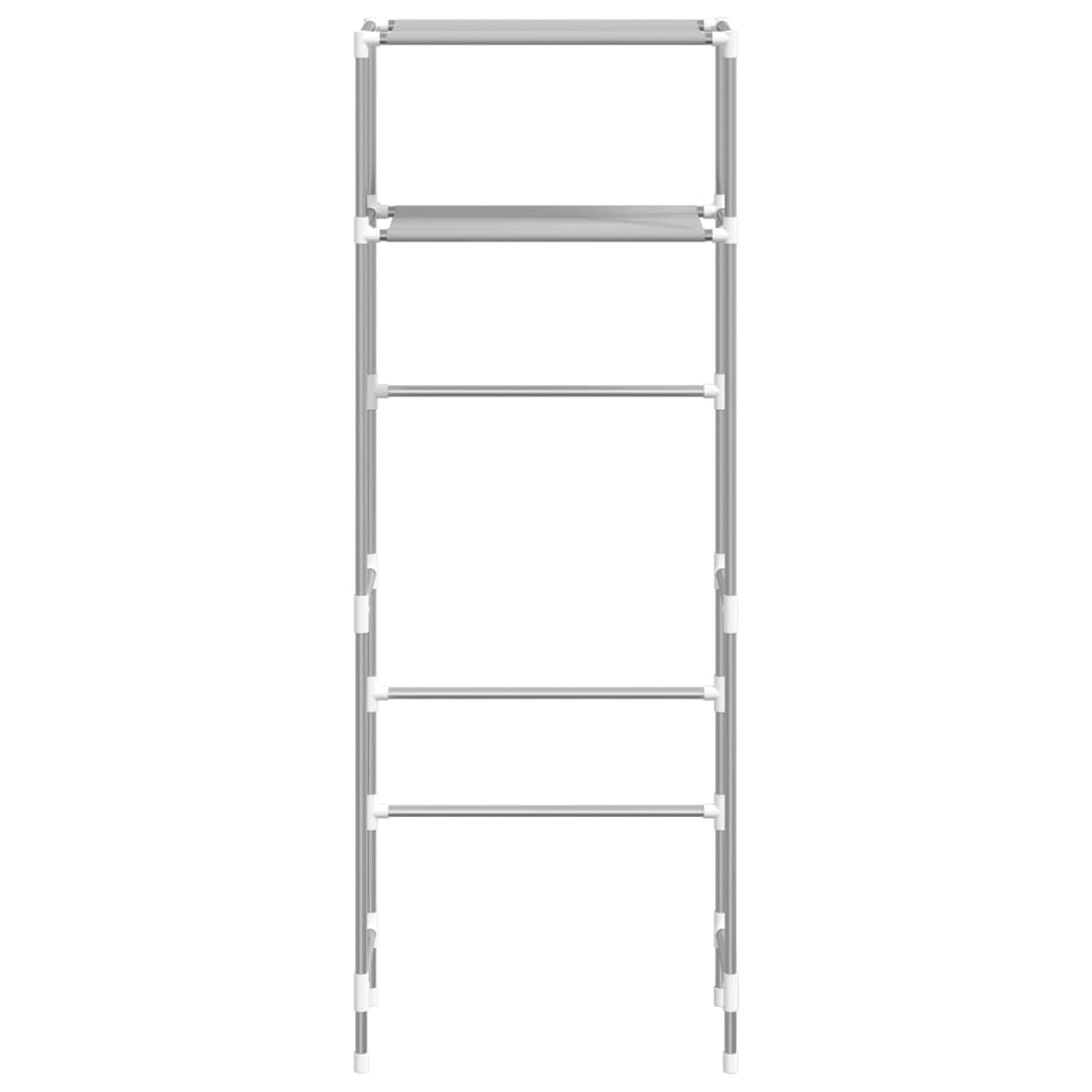 Vidaxl Toilett 2-Schicht 53,5x28x143 cm Eisengrau