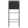 VIDAXL-LAGE-RAK für Boven Waschmaschine 2-layer 71x29.5x170,5 cm Schwarz