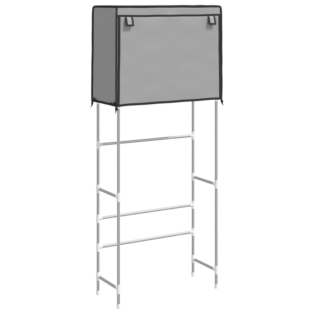 VIDAXL-LAGE-RAK für Boven Waschmaschine 2-layer 71 x 29,5x170,5 cm Grau