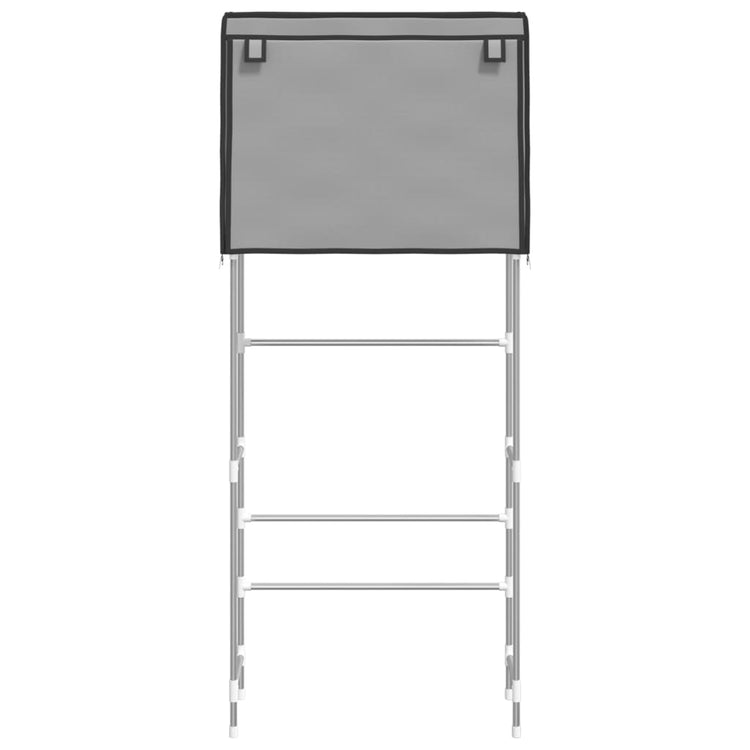 VIDAXL-LAGE-RAK für Boven Waschmaschine 2-layer 71 x 29,5x170,5 cm Grau