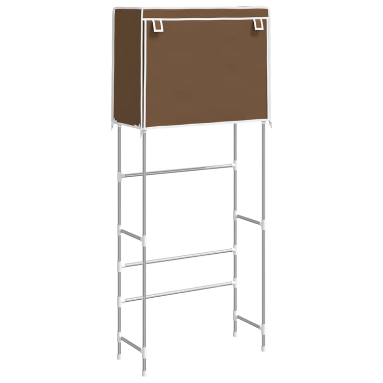 VIDAXL-LAGE-RAK für Boven Waschmaschine 2-layer 71x29.5x170,5 cm Brown