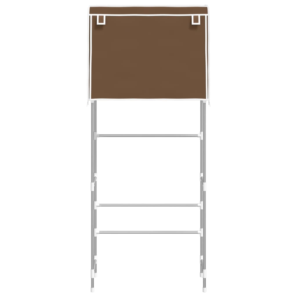 VIDAXL-LAGE-RAK für Boven Waschmaschine 2-layer 71x29.5x170,5 cm Brown