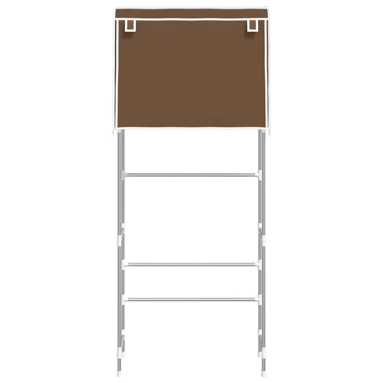 VIDAXL-LAGE-RAK für Boven Waschmaschine 2-layer 71x29.5x170,5 cm Brown