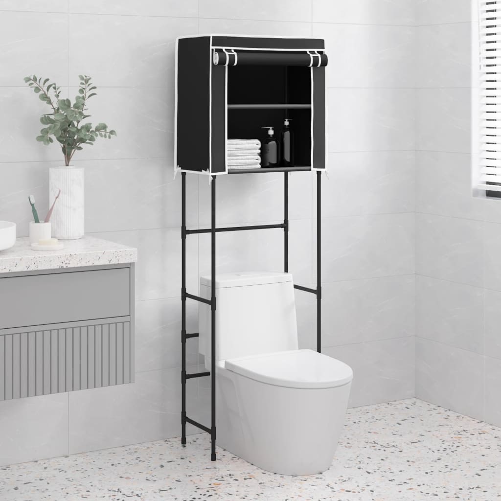 Vidaxl Toiletter 2-Laags 56x30x170 cm Eisenschwarz