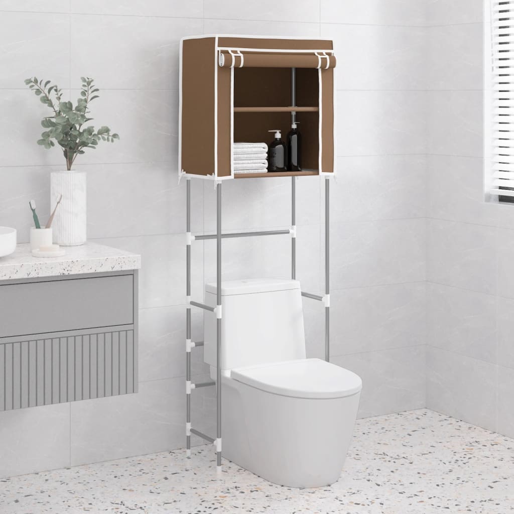 Vidaxl Toiletter 2-Schicht 56x30x170 cm Eisen schwarzbraun