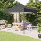 Vidaxl Partytent faltbar 2x2 m Anthrazit -verkleidet