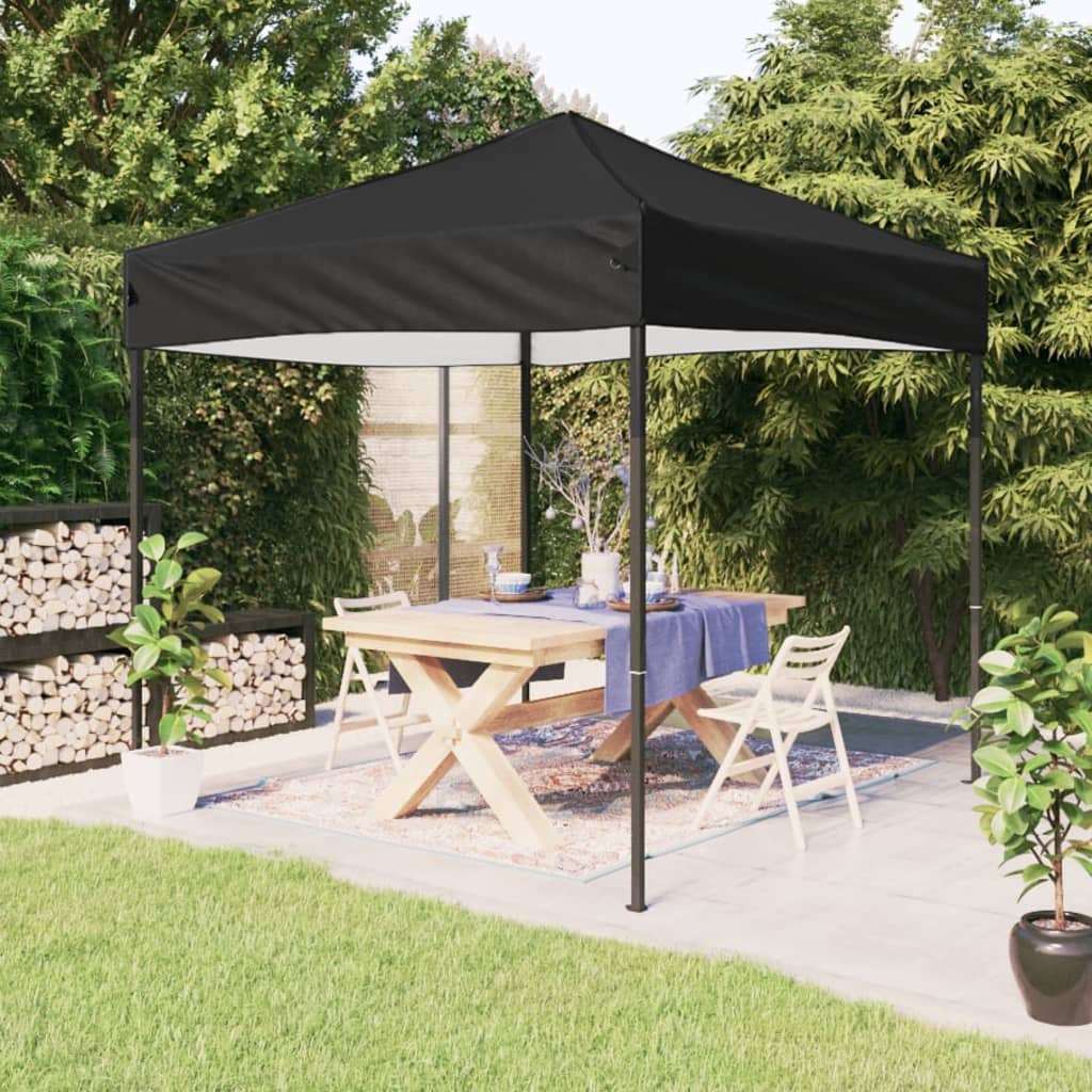 Vidaxl Partytent faltbar 2x2 M schwarz