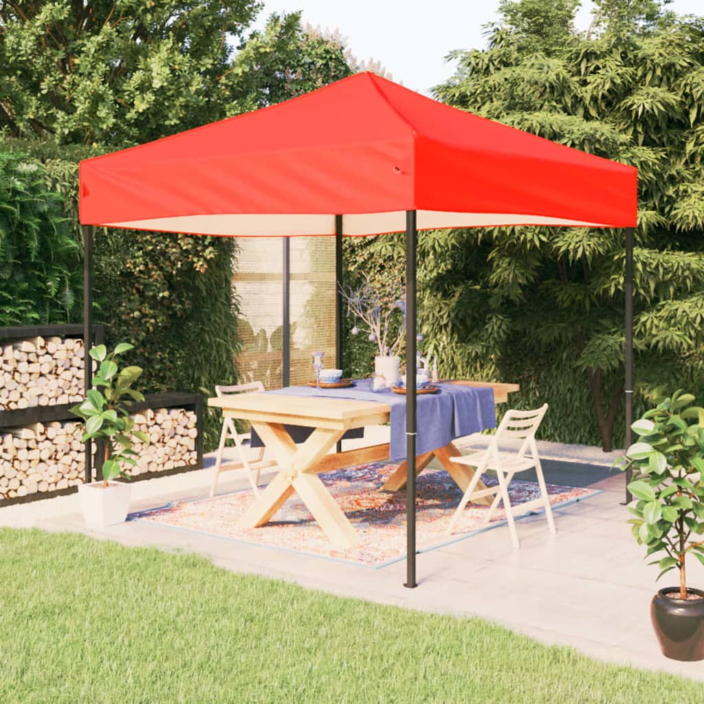 Vidaxl Partytent faltbar 2x2 m rot