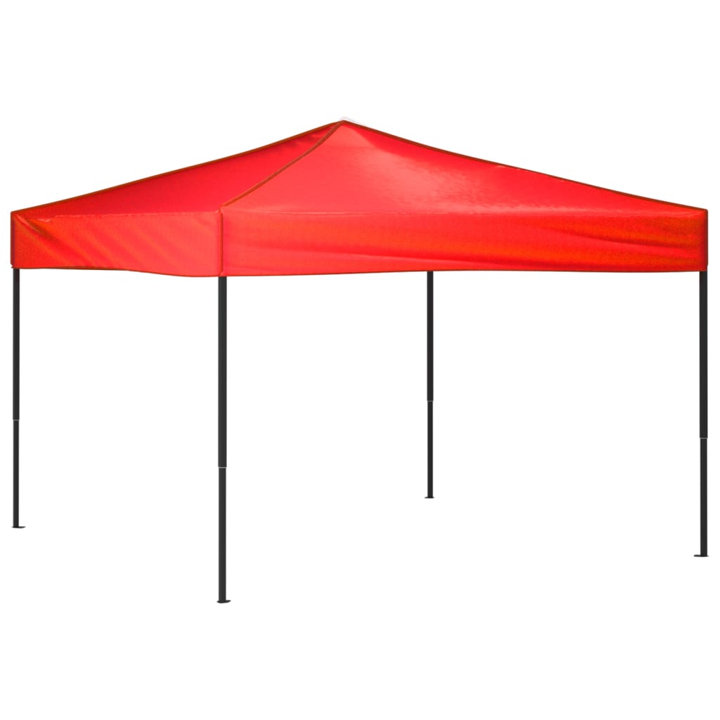 Vidaxl Partytent faltbar 3x3 m rot