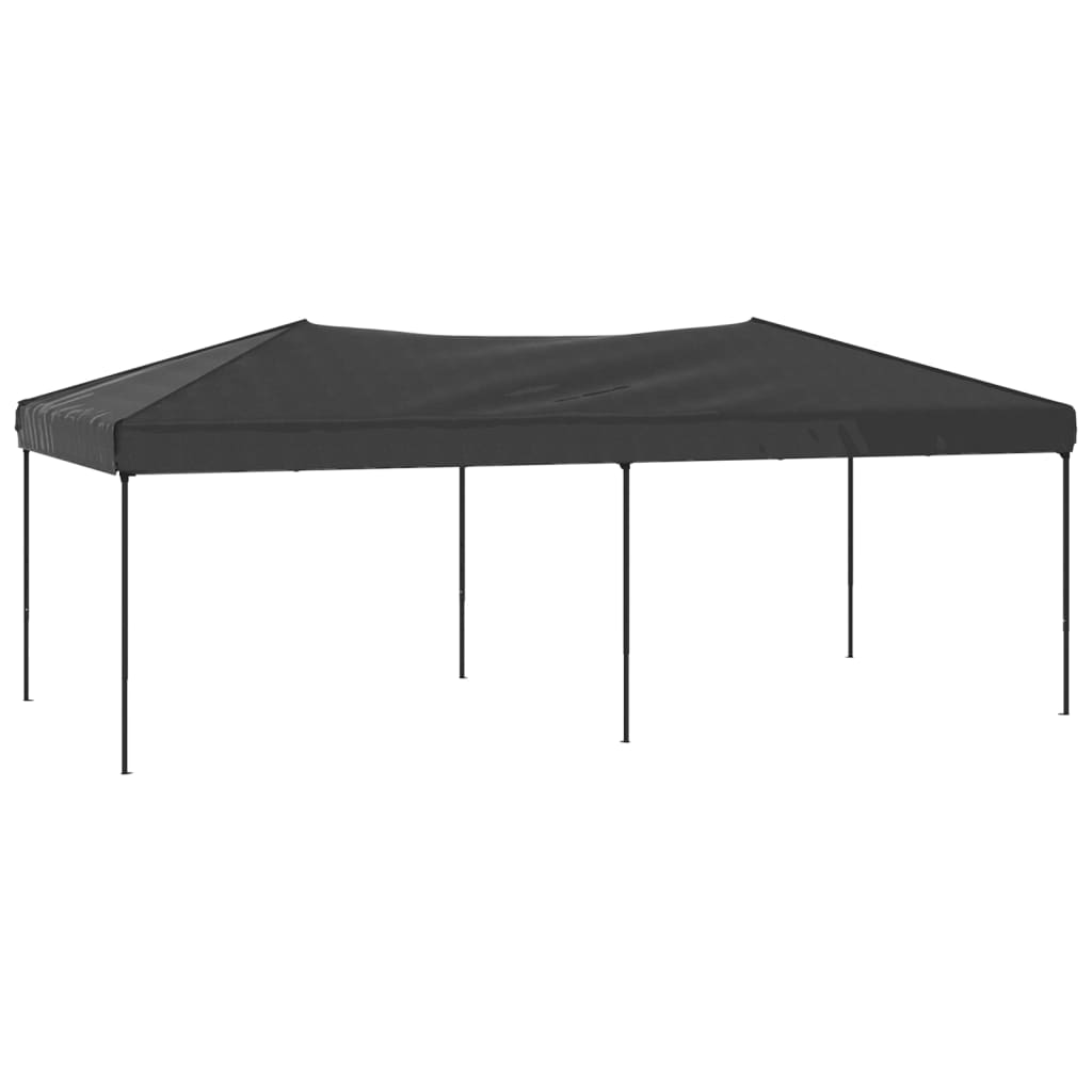 Vidaxl Partytent Foldable 3x6 m Anthrazit -gelenkt