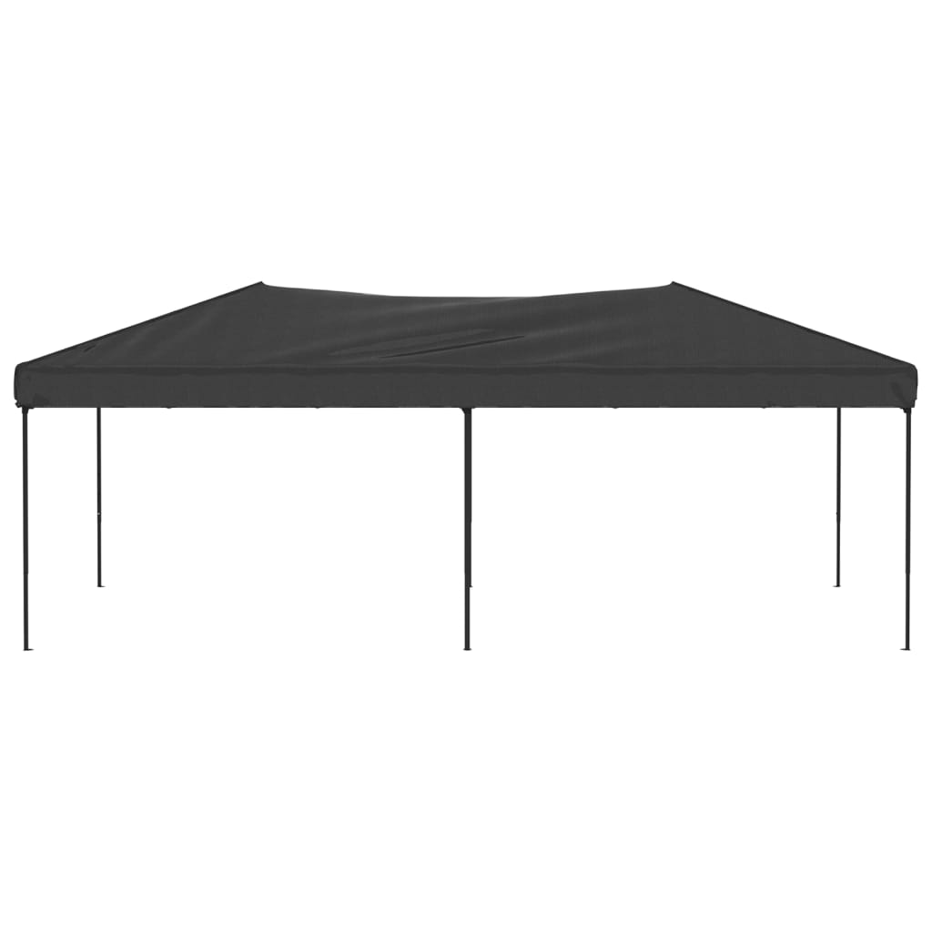 Vidaxl Partytent Foldable 3x6 m Anthrazit -gelenkt