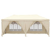 Vidaxl Partytent faltbar mit Seitenwänden 3x6 m cremefarben -gepflegt