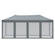 Vidaxl partytent faltbar mit Seitenwänden 3x6 m Anthrazit -gelenkt - afbeelding 3