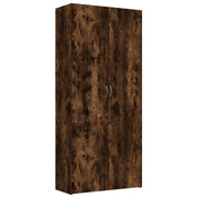 Vidaxl Schuhschrank 80x35.5x180 cm Propertiertes Holzgeräuchchen -Eiche gefärbt - afbeelding 2