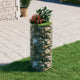 Vidaxl Gabion Pole Round Ø50x100 cm verzinkter Stahl