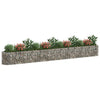 Vidaxl Gabion Pflanzer 470 x 50 x 50 cm verzinkt