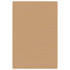 Vidaxl Teppich mit Latex unten 180x250 cm Jute