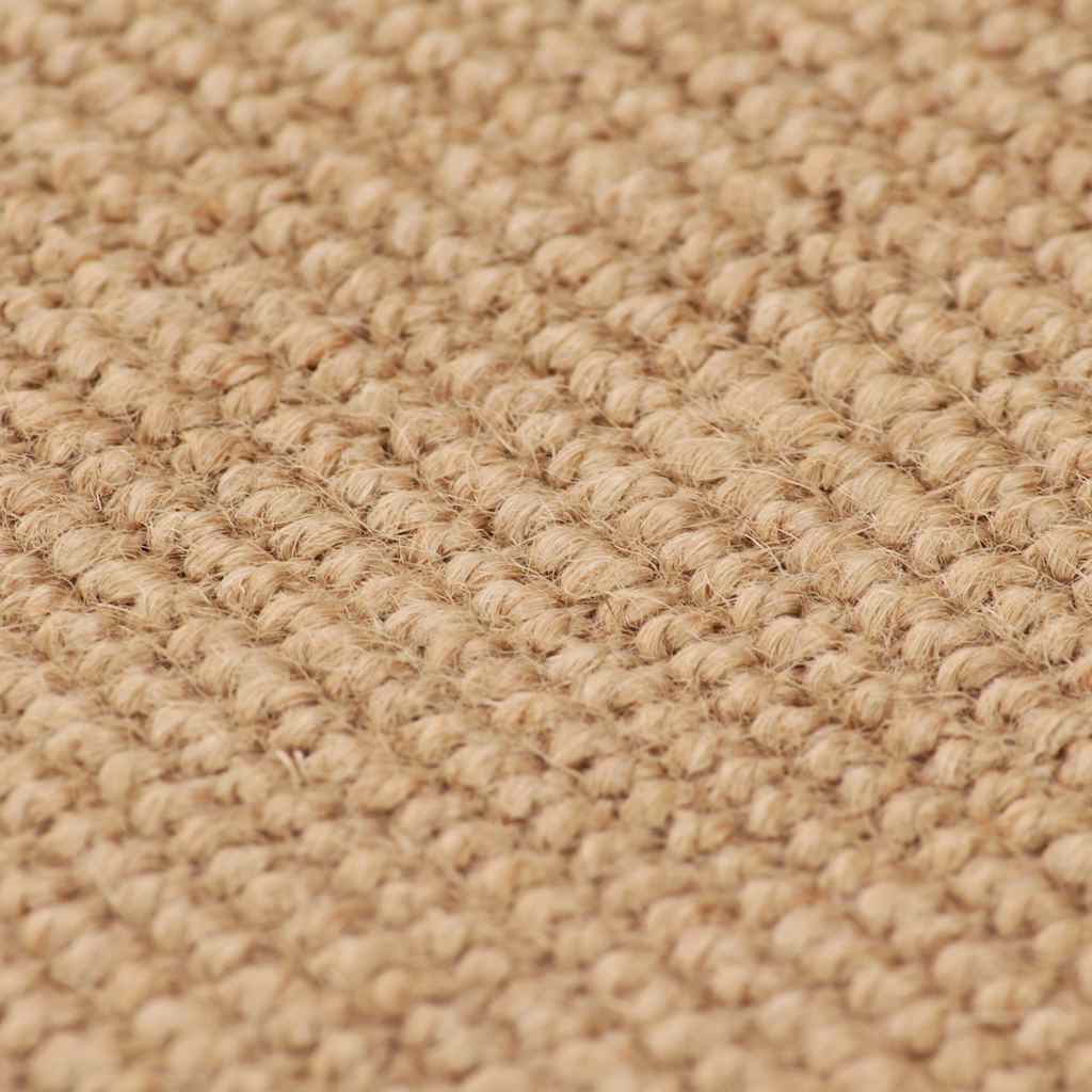 Vidaxl Teppich mit Latex unten 200x300 cm Jute