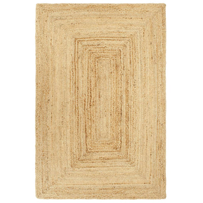 Vidaxl Teppich handgefertigt 80x250 cm Jute