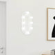 Vidaxl Spiegel mit LED -Beleuchtung 40x20 cm Glas Oval